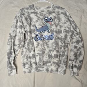Disney Gray Frozen Bruni Crewneck Sweatshirt